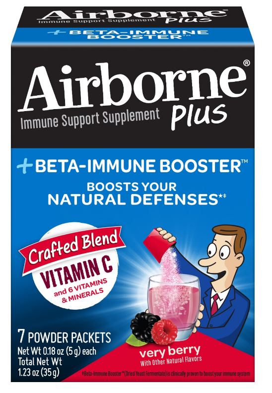 AIRBORNE® Plus Beta-Immune Booster™ - Very Berry
