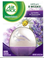 AIR WICK AROMA SPHERE Air Freshener  Lavender  Chamomile Discontinued