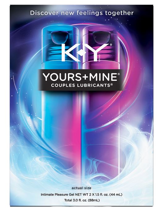 K-Y® Yours + Mine Couples Lubricants® - Hers