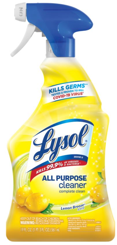 LYSOL® All Purpose Cleaner - Lemon Breeze (Discontinued Mar. 7 2023)