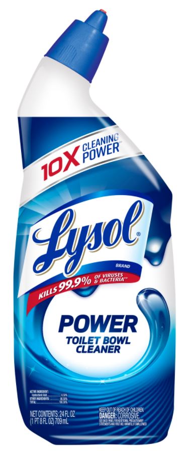 LYSOL® Power Toilet Bowl Cleaner (Discontinued Nov. 20220)