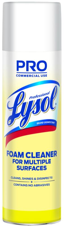 Professional LYSOL® Foam Cleaner for Multiple Surfaces