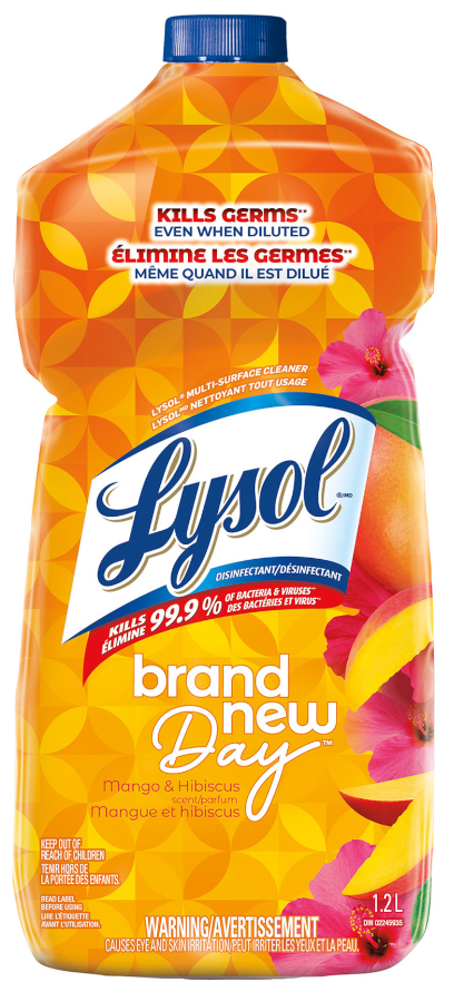 LYSOL® Multi-Surface Cleaner - Brand New Day™ - Mango & Hibiscus (Canada)