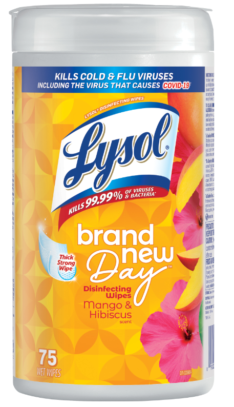 LYSOL Disinfecting Wipes  Brand New Day  Mango  Hibiscus Canada