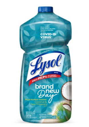 LYSOL® Multi-Surface Cleaner - Brand New Day™- Coconut & Sea Minerals