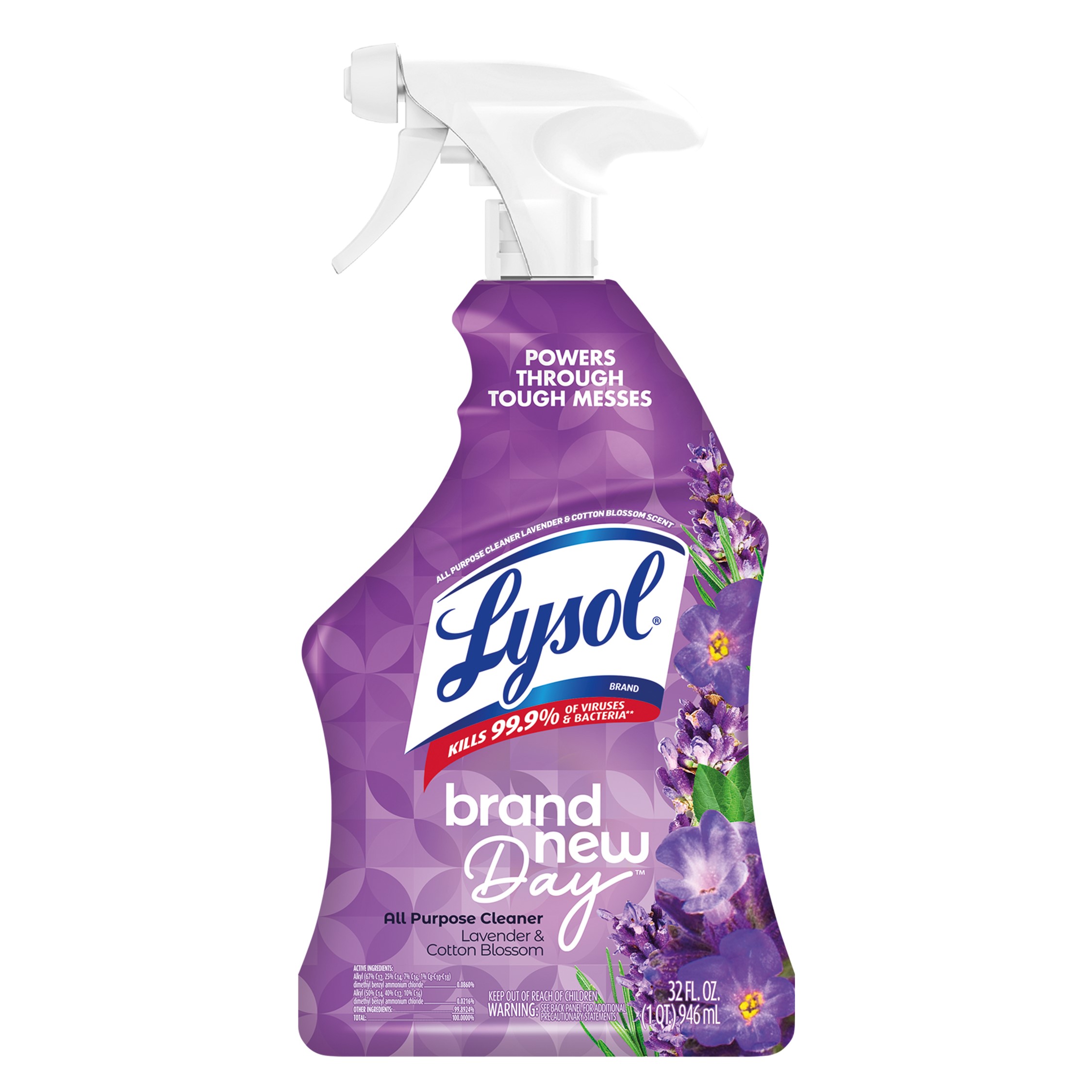 Lysol® All Purpose Cleaner - Brand New Day™ Lavender & Cotton Blossom Scent