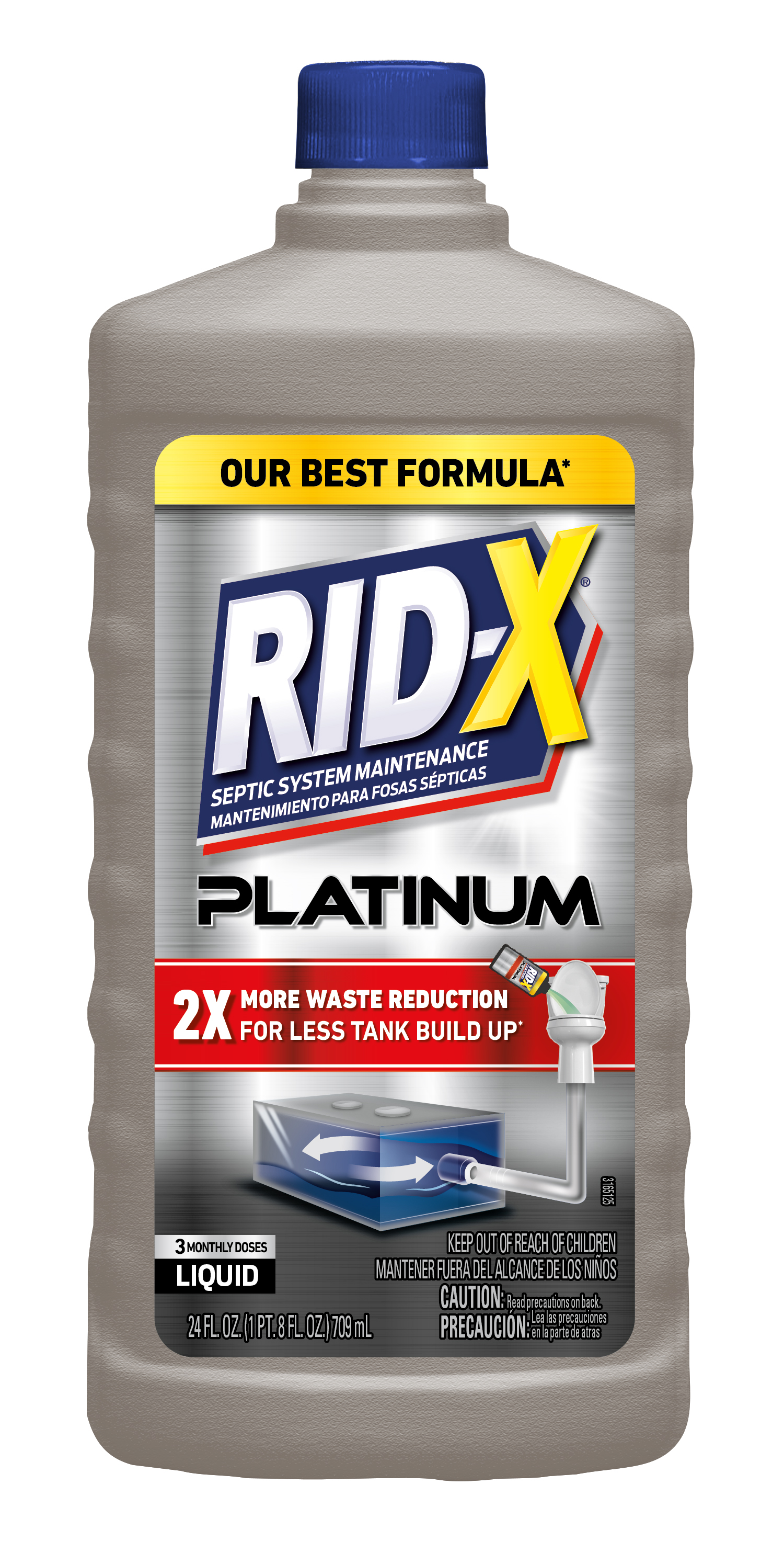 RID-X® Platinum Septic System Maintenance - Liquid