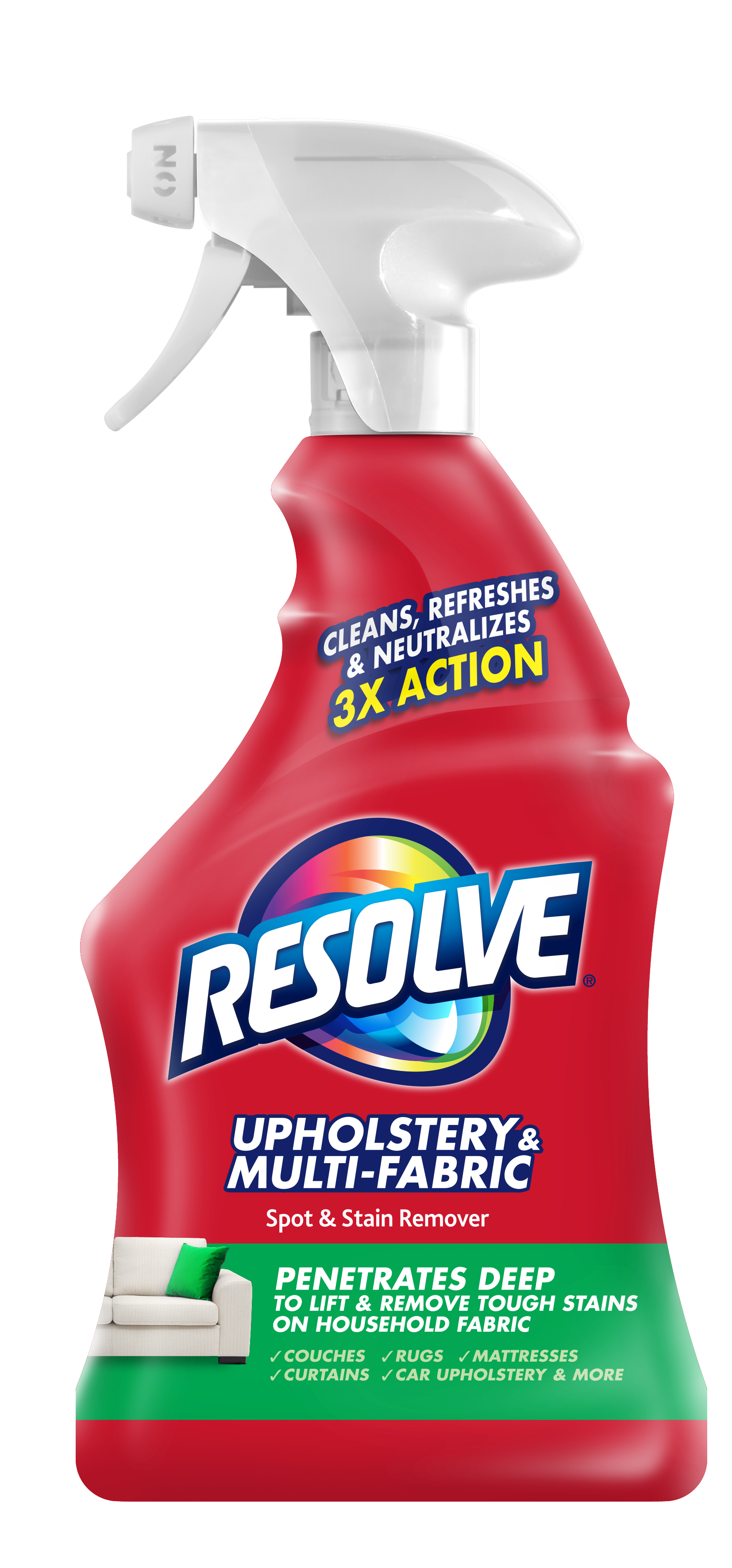 SmartLabel RESOLVE RESOLVE Upholstery Multi Fabric Spot Stain 