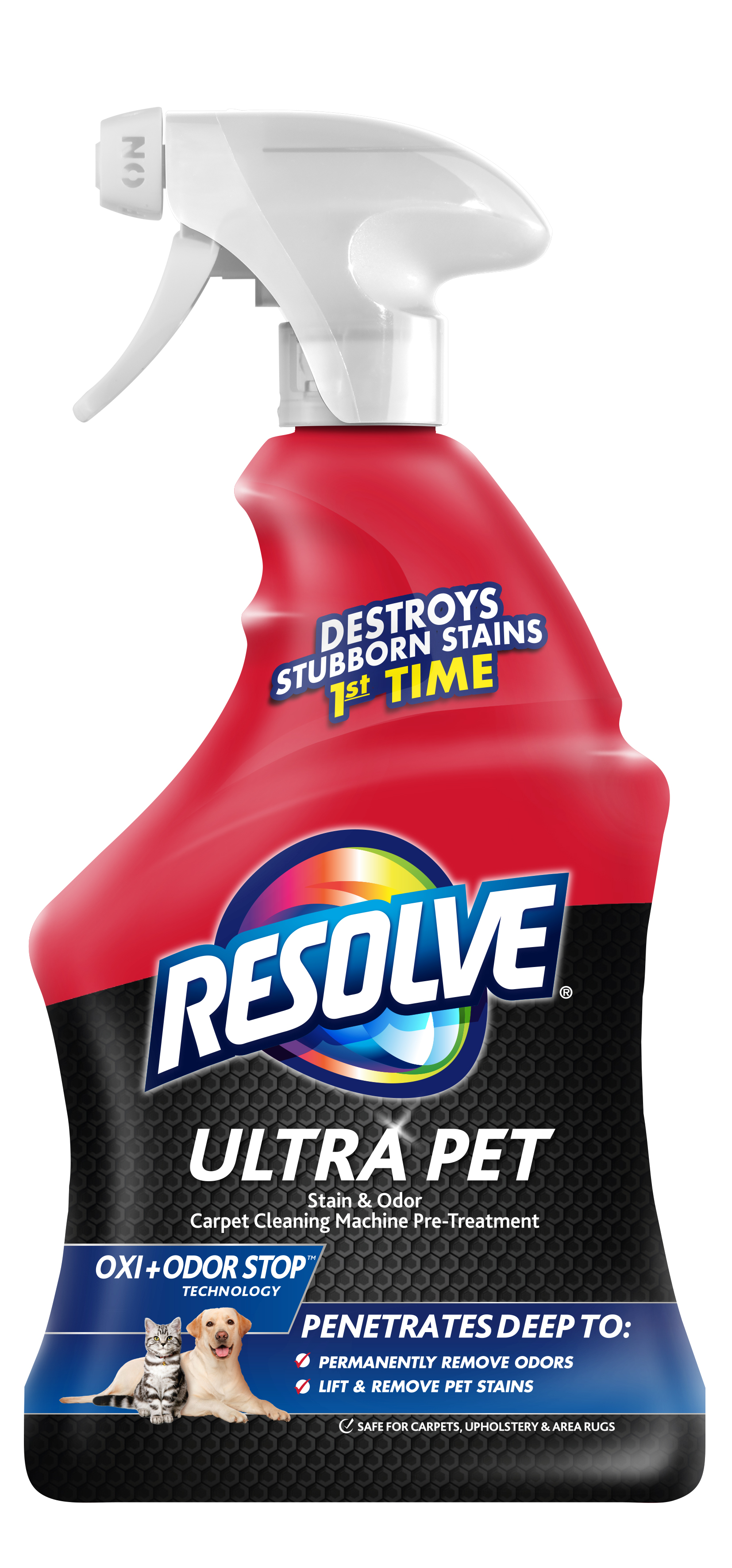 RESOLVE® ULTRA PET Stain & Odor Remover Trigger