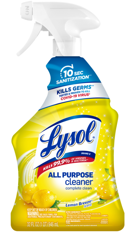 LYSOL® All Purpose Cleaner - Lemon Breeze (Made in Poland)