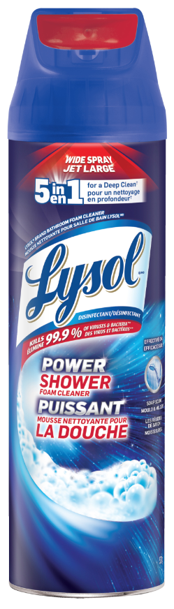 LYSOL® Power Shower Foam Cleaner (Canada)