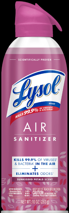 LYSOL® Air Sanitizer - Sunkissed Petals
