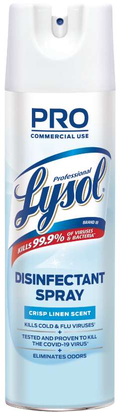 Professional LYSOL Disinfectant Spray  Crisp Linen