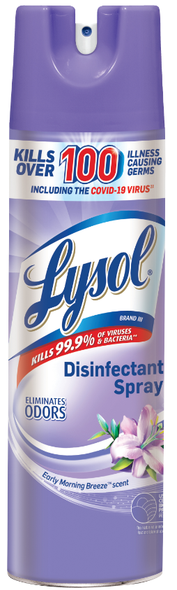 LYSOL Disinfectant Spray  Early Morning Breeze