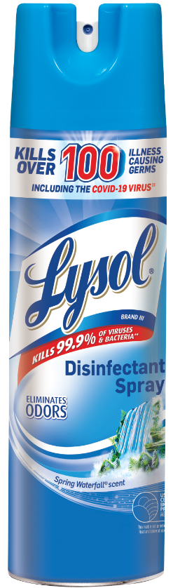 LYSOL Disinfectant Spray  Spring Waterfall