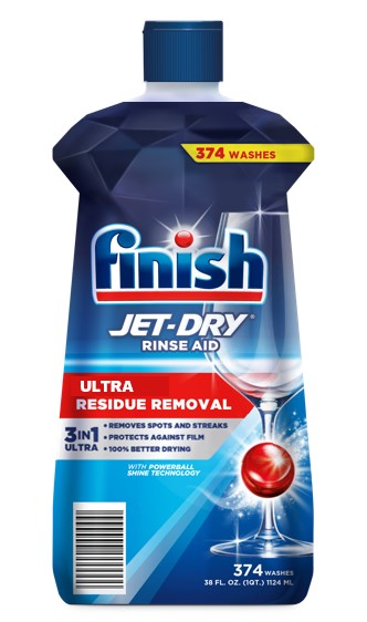 FINISH® Jet-Dry® Rinse Aid - Ultra Residue Removal