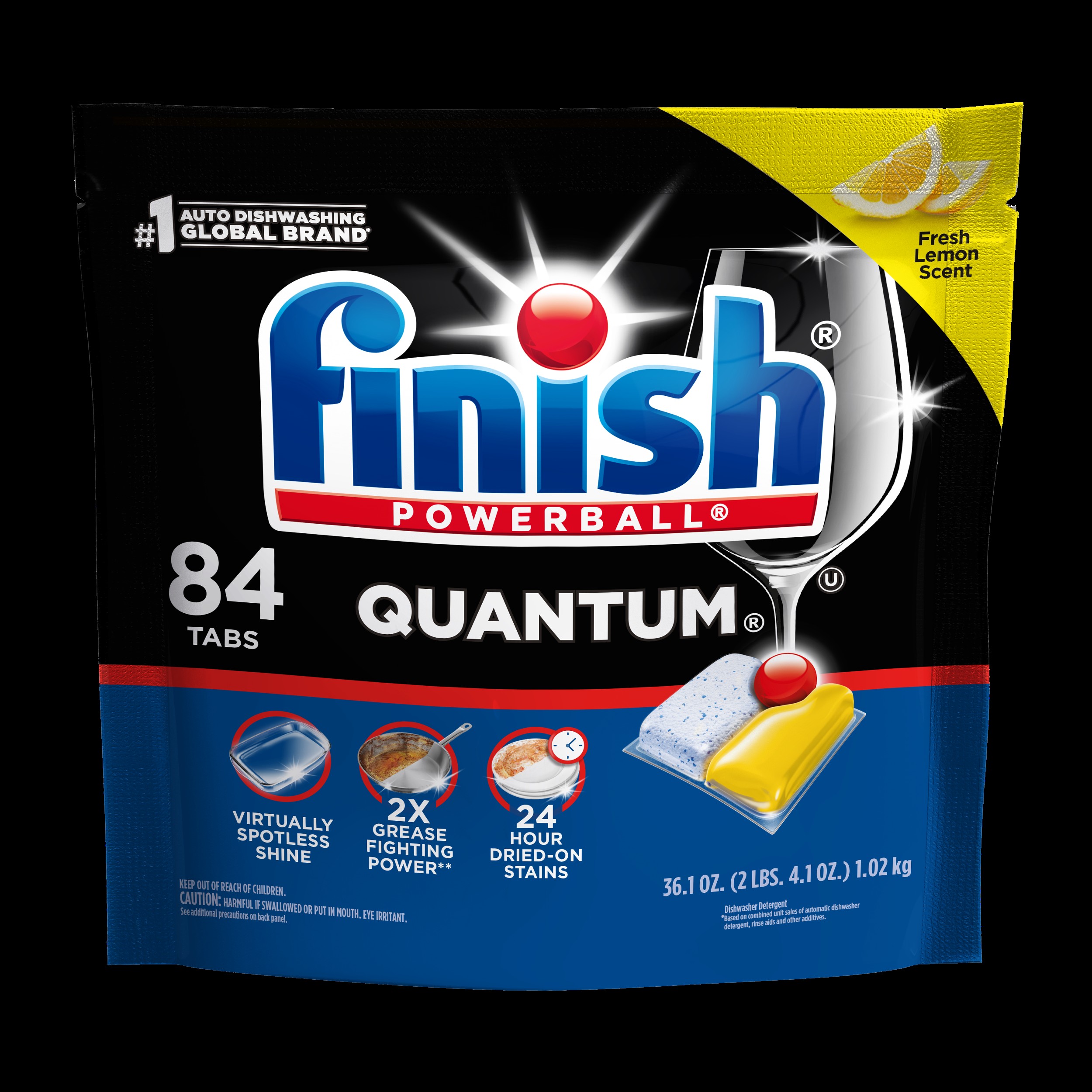 FINISH® Quantum Lemon