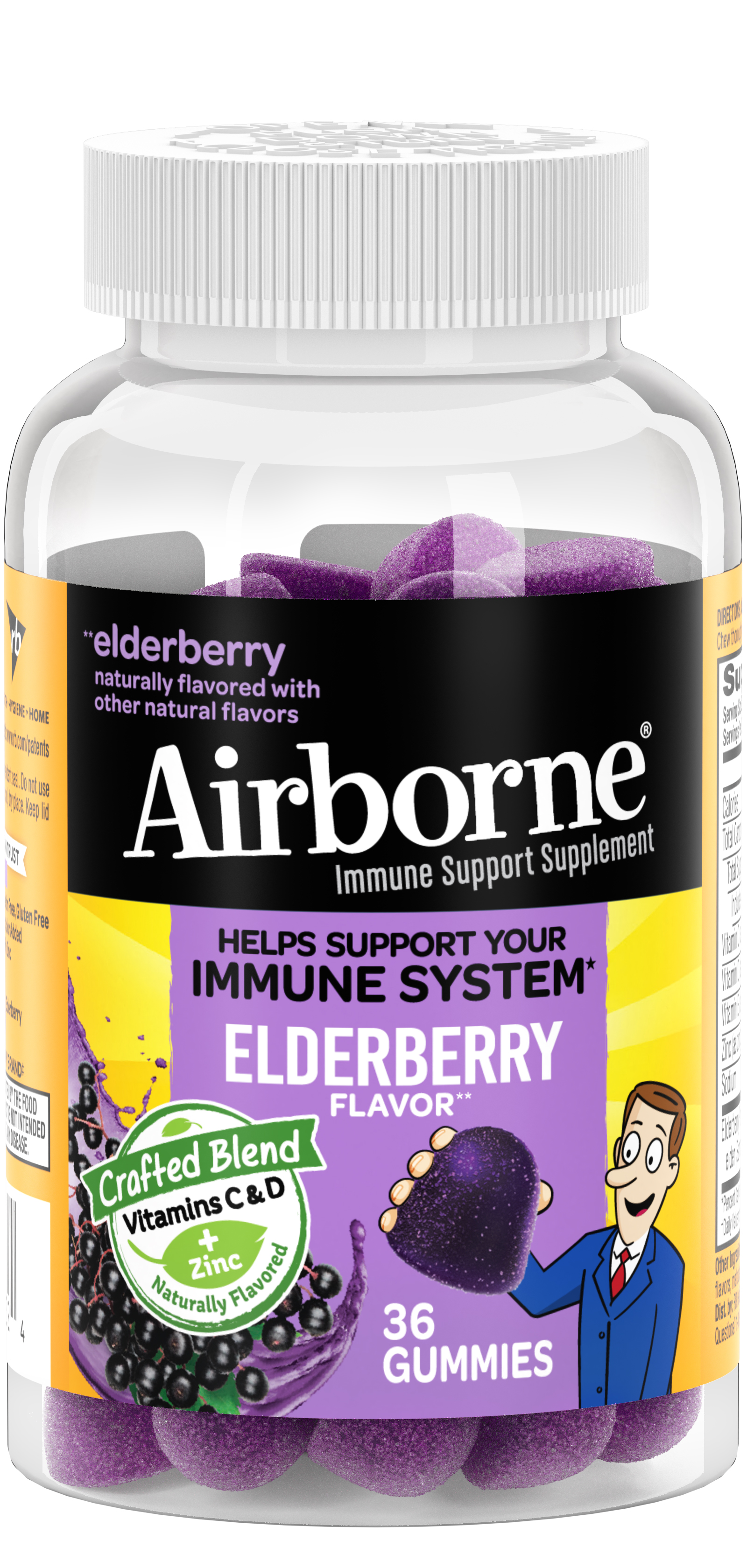 Airborne® Gummies Elderberry