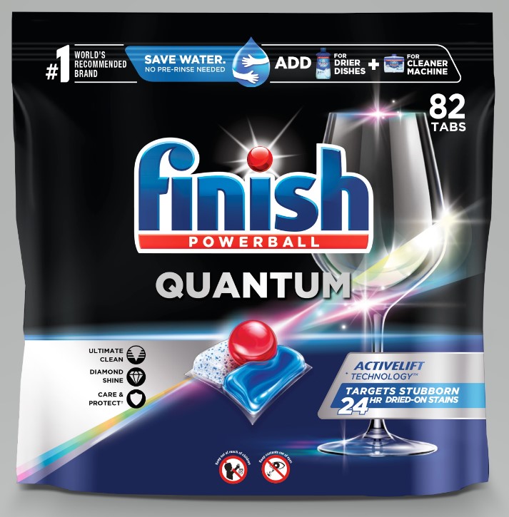 FINISH® QUANTUM® Tabs + Activelift Technology