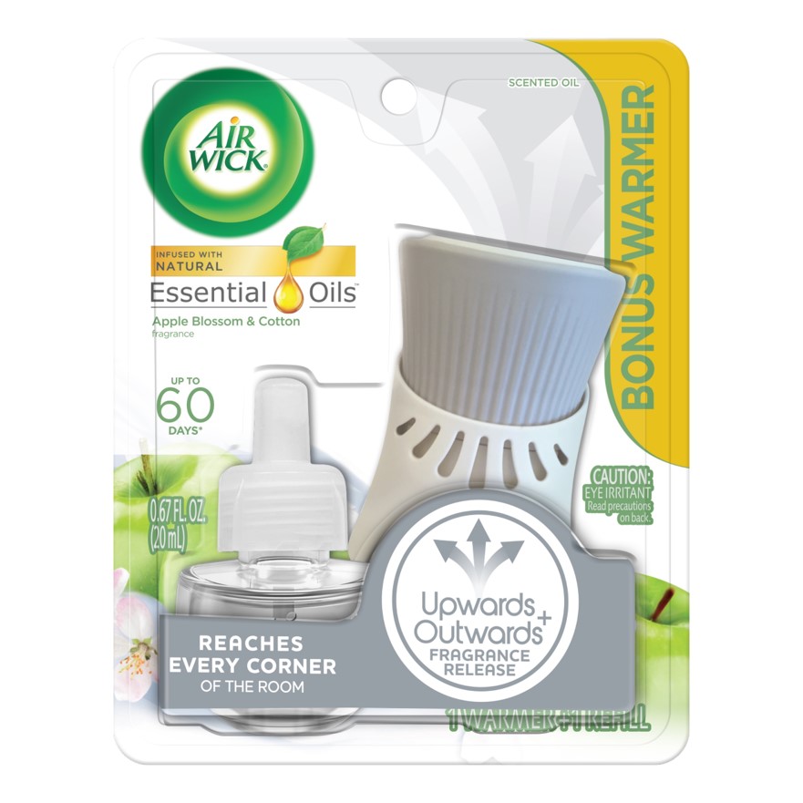 Air Wick Active Cotton Flower Air Freshener Diffuser