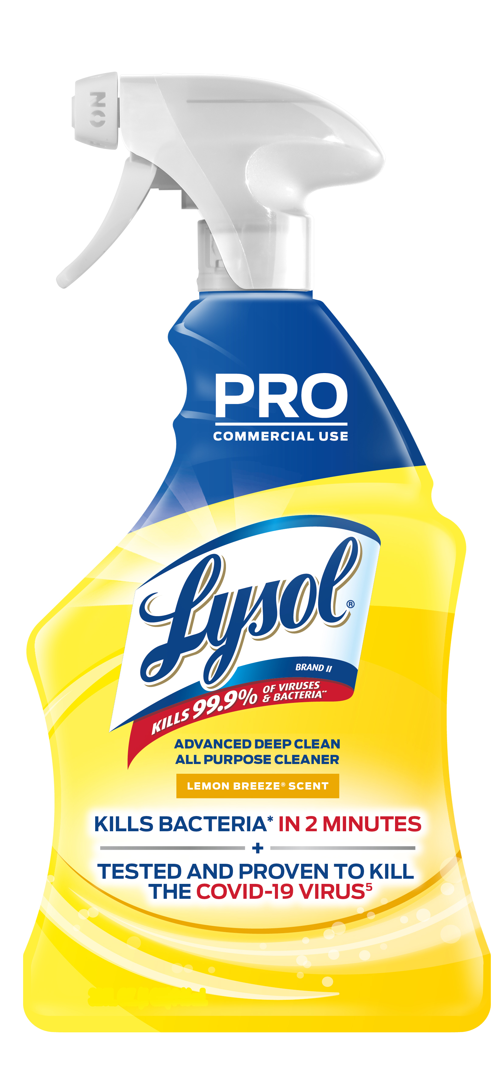 Lysol® #94201 Heavy Duty Disinfecting & Deodorizing Bathroom Cleaner (1  Gallon Bottles) - Case of 4 —