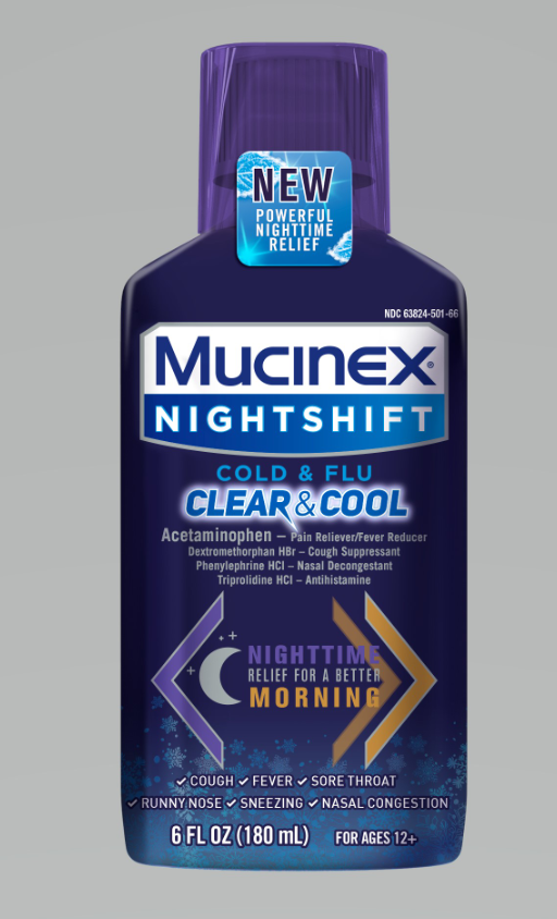 MUCINEX® NIGHTSHIFT - SINUS Clear & Cool