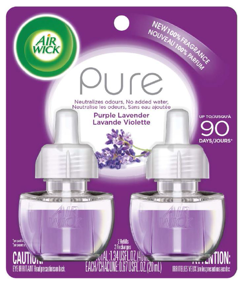 AIR WICK Scented Oil  Purple Lavender Discontinued