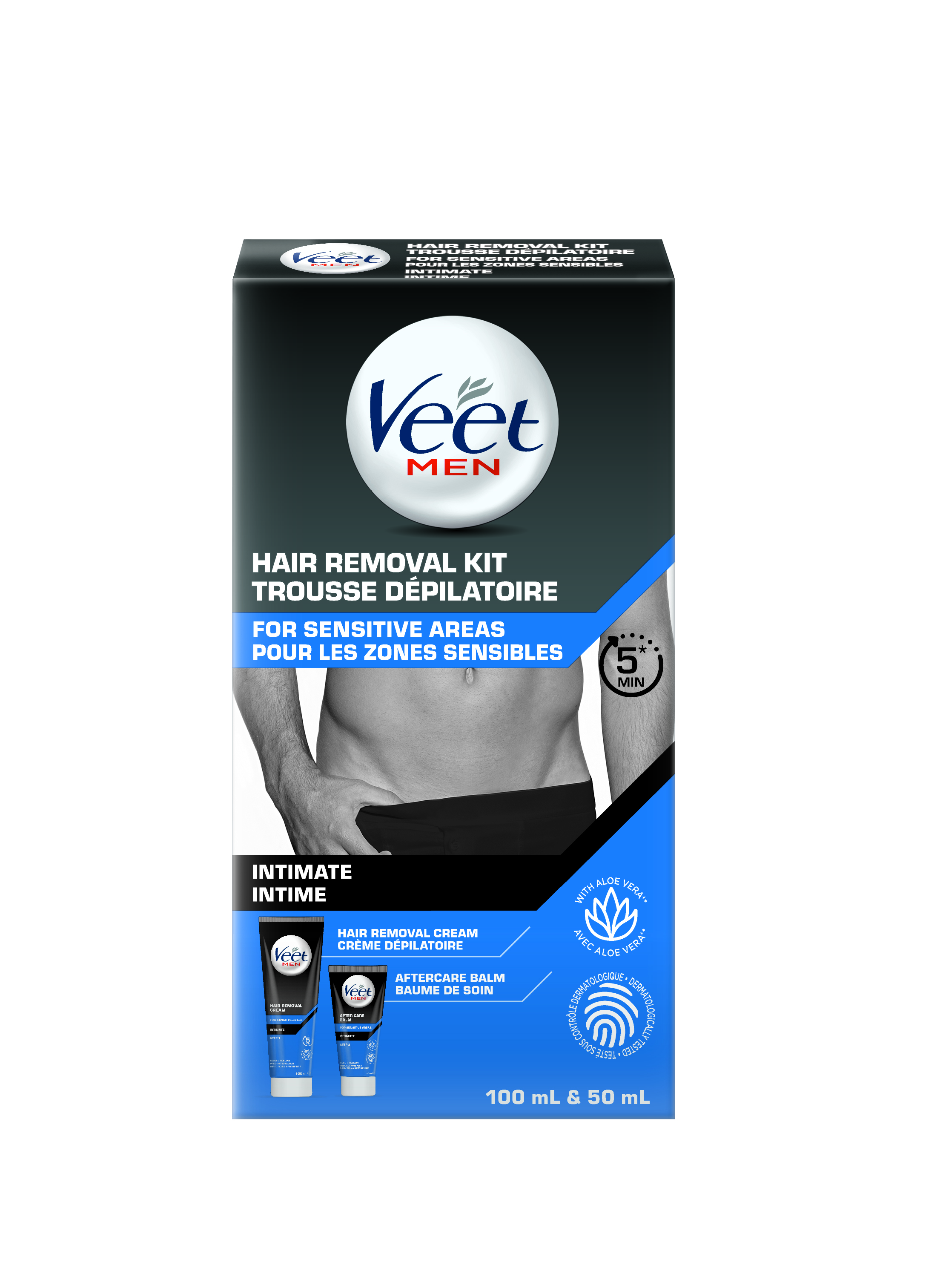 Veet® Intimate Hair Removal Kit - Men (Canada) - Hair Removal Cream