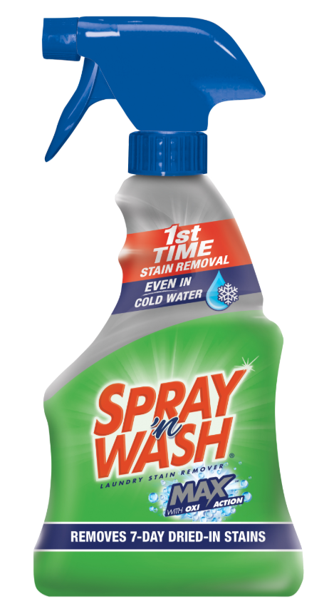 Spray n Wash Laundry Stain Remover Gel with Bleach for White