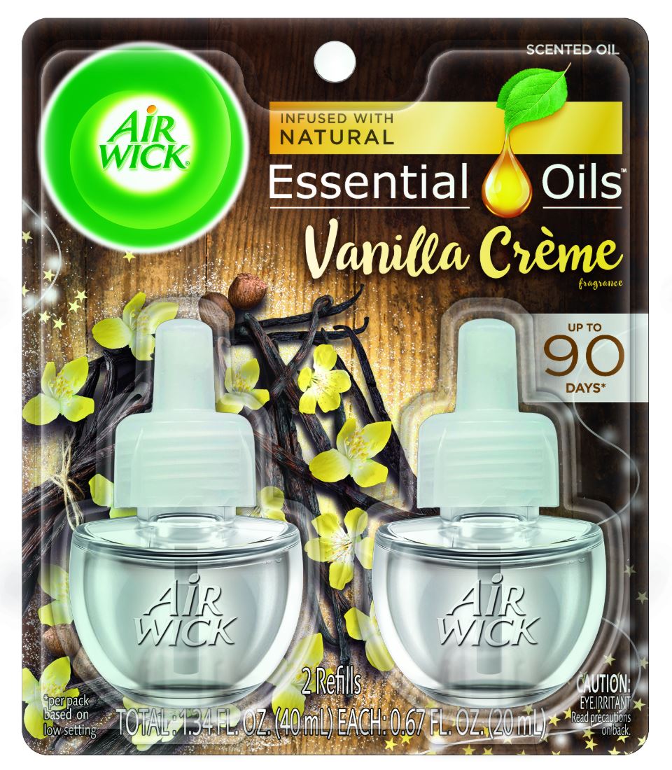 AIR WICK Scented Oil  Vanilla Creme Discontinued