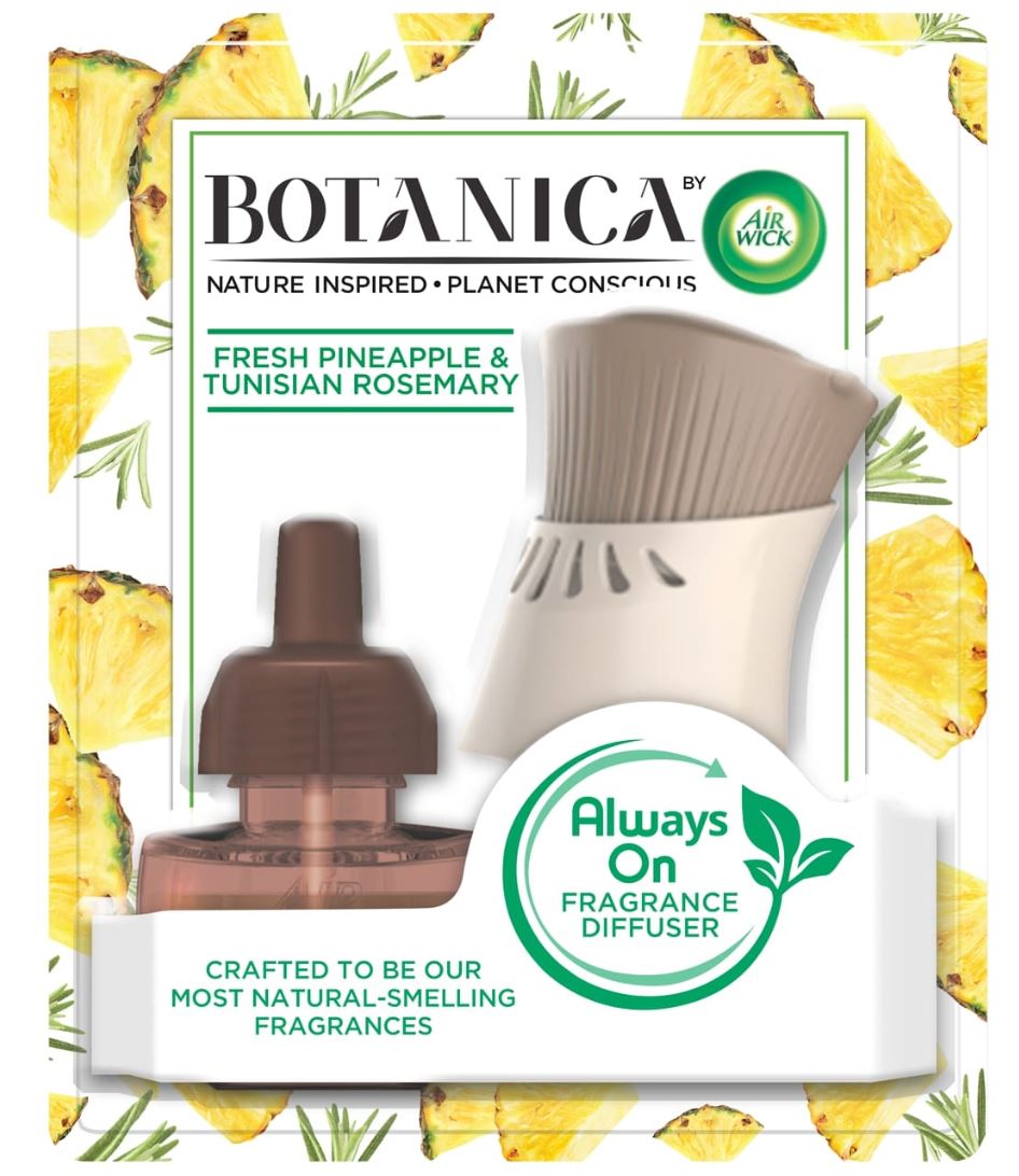 AIR WICK® Botanica Scented Oil - Fresh Pineapple & Tunisian Rosemary - Kit