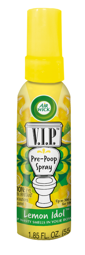 AIR WICK VIP PrePoop Toilet Spray  Lemon Idol Discontinued