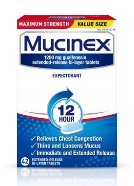 MUCINEX® SE - Max Strength Extended Release Bi-Layer Tablet