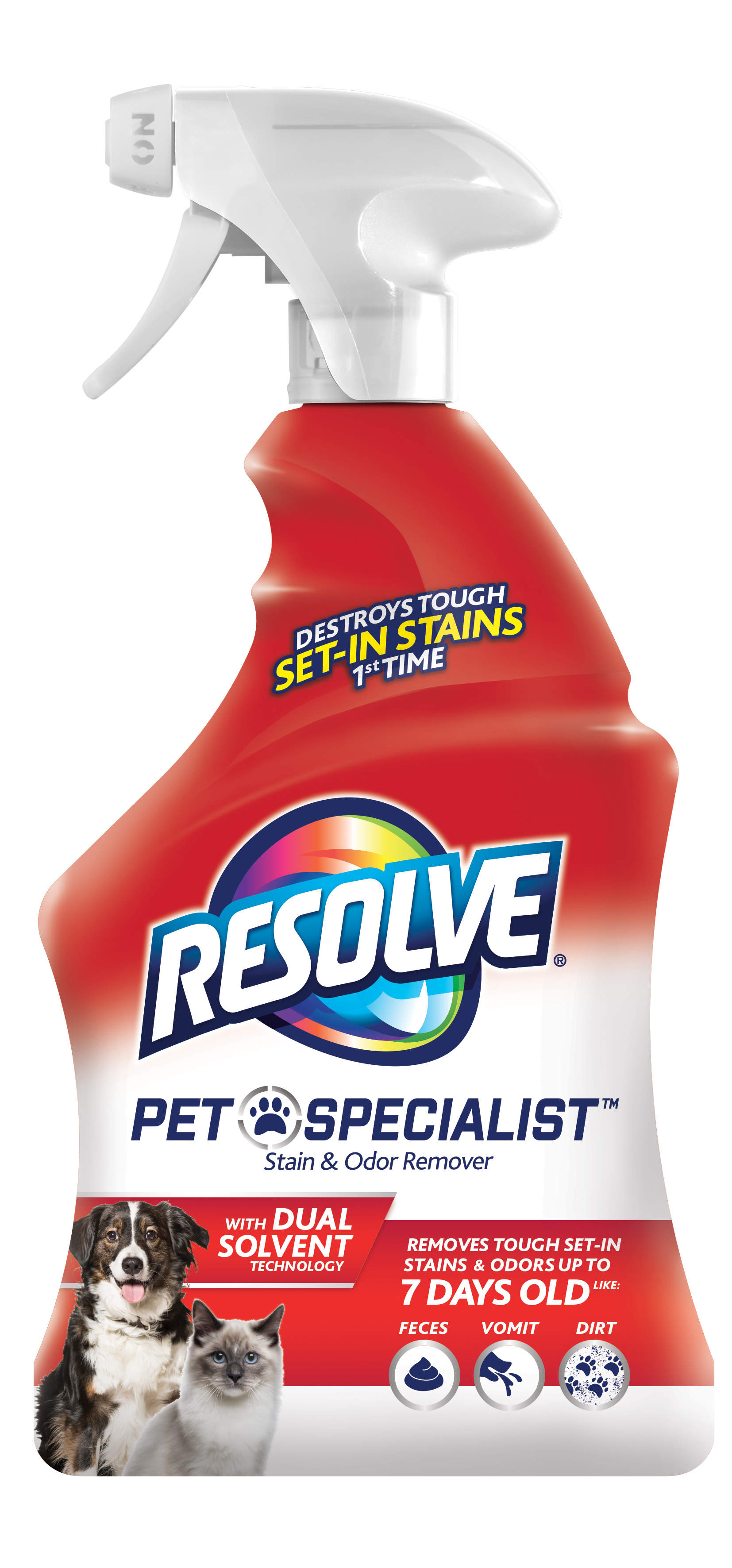 Resolve Spot Stain Remover Multi-Fabric Upholstery Cleaner Spray