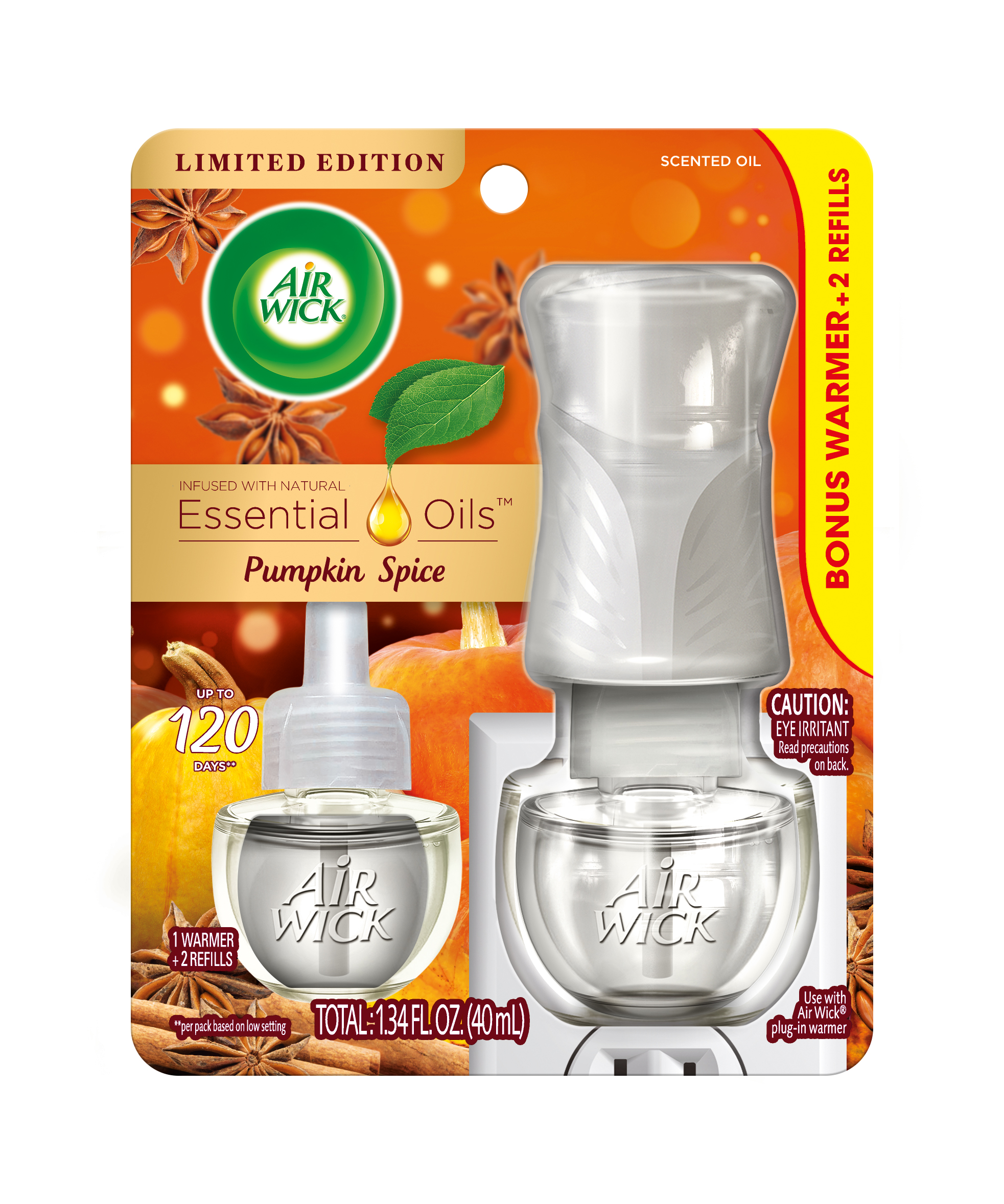AIR WICK® Scented Oil - Pumpkin Spice - Kit